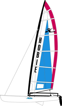 catamaran hobie cat 17