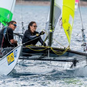 Hobie Multieuropeans H14 Dragoon Hobie 16 Masters Day 3. 26