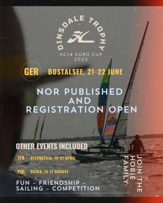 Hobie 14 Euro Cup 2025 Bostalsee, Germany