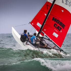Luc Richard & Thomas Harris Wave Jumping