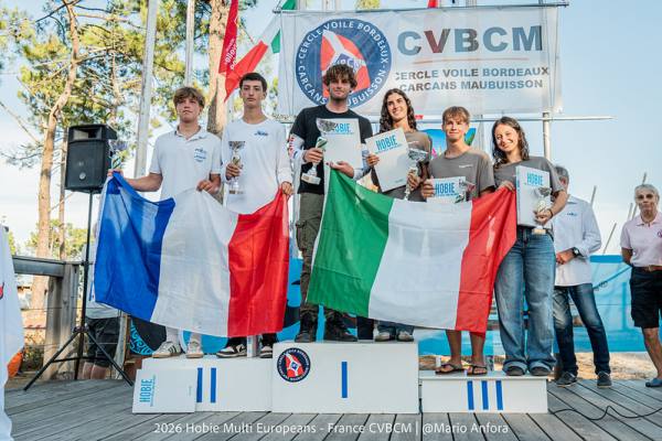 Prize-Giving for the Hobie Dragoon and HC16 Youth